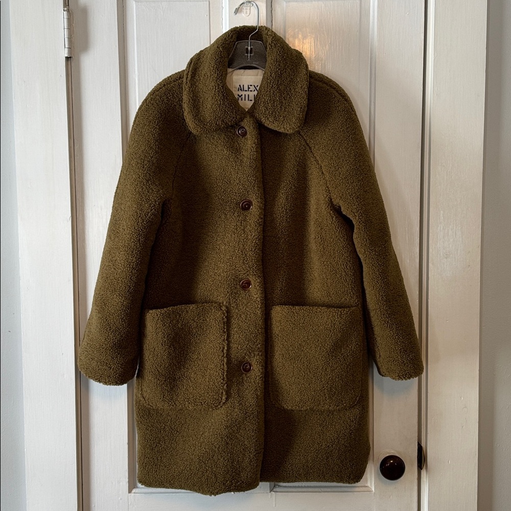 Alex Mill Jacob Sherpa Coat - Picture 3 of 12